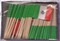 100 Mexico Toothpick Flags, 100 Cupcake Flag Toothpicks or Cocktail Picks